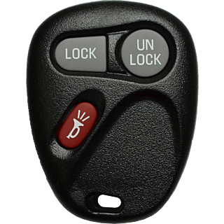 2003 - 2007 OEM Cadillac CTS/SRX 3 Button Keyless Entry Remote Fob - L2C0005T