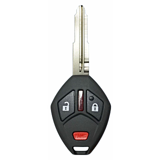 2007 - 2012 OEM Mitsubishi Endeavor 3 Button Remote Head Key -  MIT3 Blade - OUCG8D-620M-A