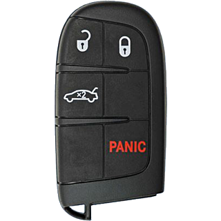 2011 - 2018 Chrysler 300 4 Button Smart Key - Emergency key included - M3N40821302