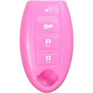 *PROTECT YOUR REMOTE* Nissan 4 Button Remote Silicone Cover - Pink