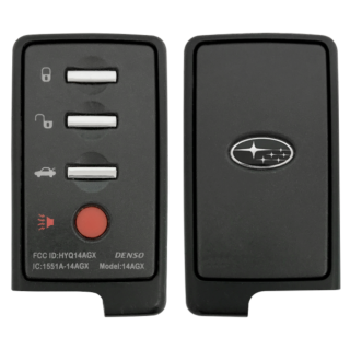 2014 Subaru 4 Button Keyless Entry Smart Remote (GNE Board) - Emergency Key NOT Included - HYQ14AGX