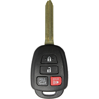 2013 - 2019 Toyota 4 Button Remote Head Key w/ Hatch - GQ4-52T - H Blade