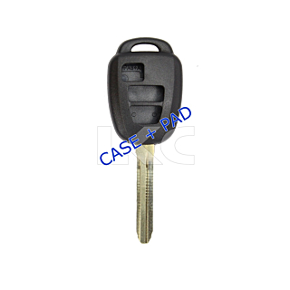 *NEW SHELL & PADS ONLY* Toyota 3 Button Remote Head Key - New style