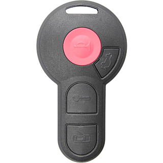 *SHELL & PAD ONLY* Volkswagen 4 Button Keyless Entry Remote Casing