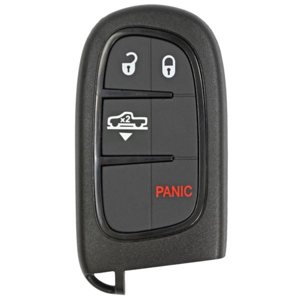 2013 - 2018 Dodge RAM 4 Button Smart Remote w/ Lowering Vehicle Feature - Emergency key included - GQ4-54T-1