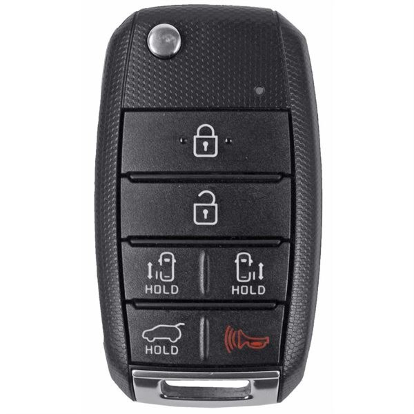 2015 - 2019 Kia Sedona 6 Button Flip Remote - TQ8-RKE-4F21-1