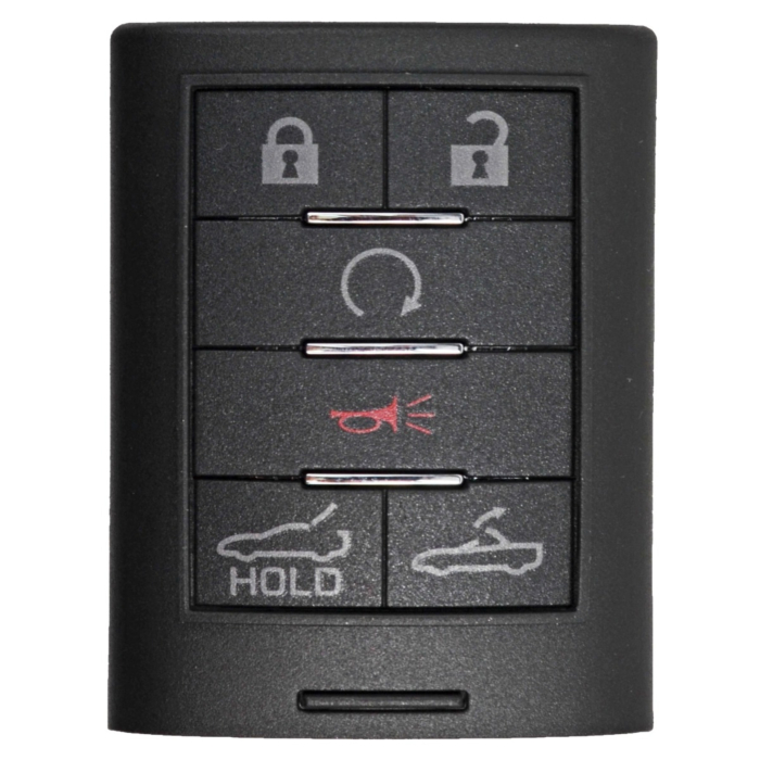 2014 - 2016 Chevrolet Corvette 6 Button Smart Remote - Emergency key included - G09C04EEC4P-1