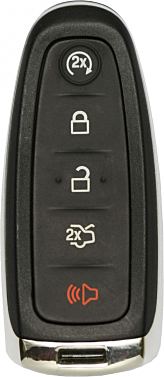 2013 - 2019 NEW Replacement Ford/Lincoln 5 Button Smart Key - Emergency key included - M3N5WY8609/M3N5WY8610-3