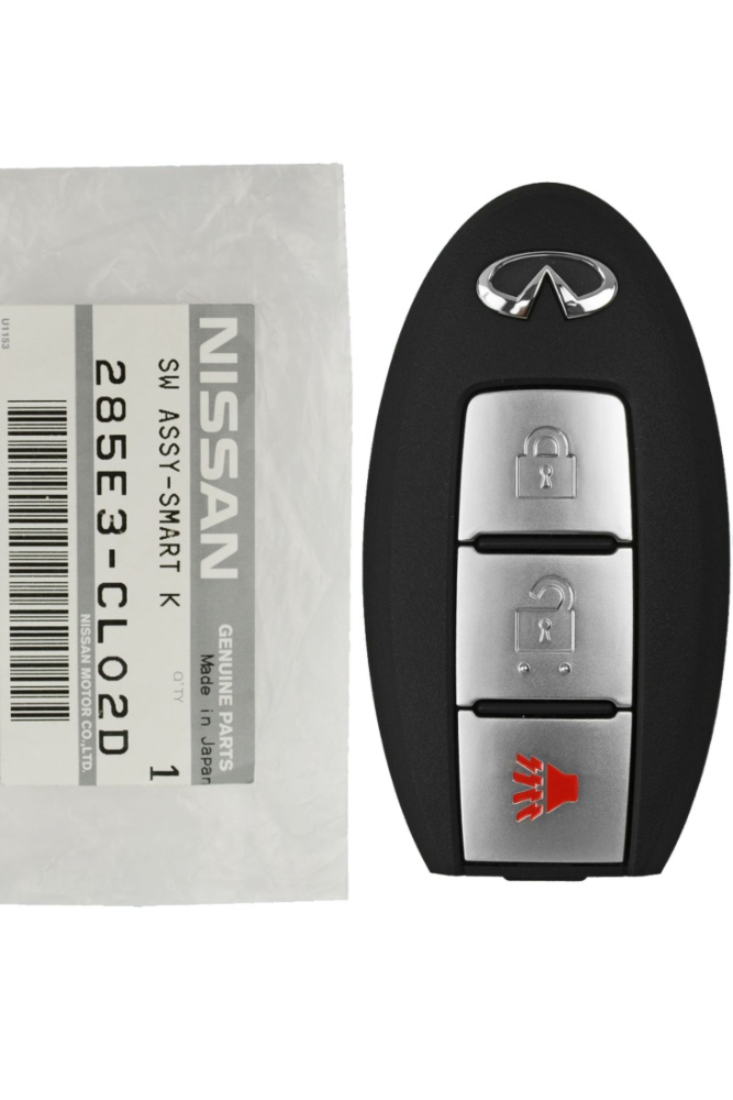 *NEW* 2005 - 2008 Infiniti FX35/FX45 3 Button Smart Remote - Emergency Key Included - CWTWBU619-2