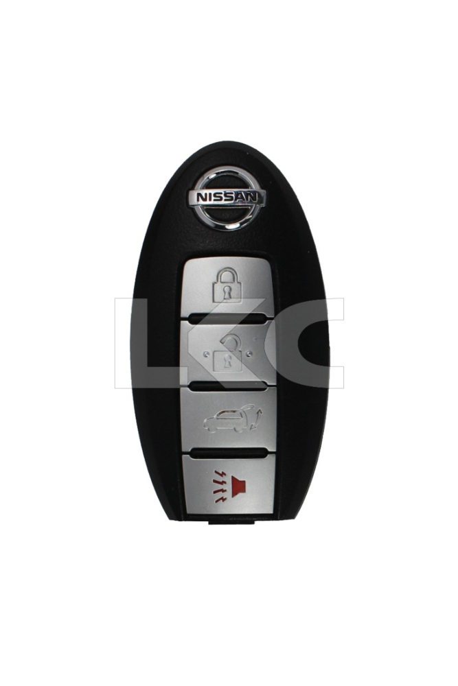 2008 - 2015 Nissan Armada 4 Button Smart Remote w/ Hatch - Emergency key included - CWTWBU624-2