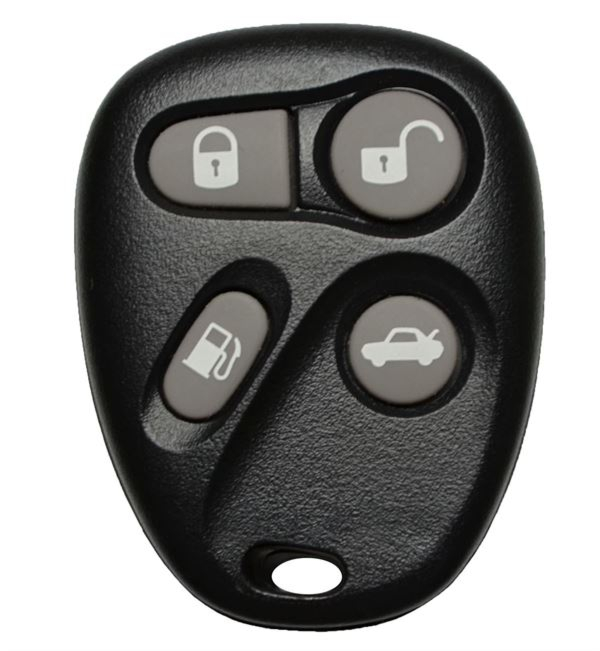 1999 - 2001 Cadillac Catera 4 Button Keyless Entry Remote Fob w/ Gas - AB01502T/ABO1502T-1