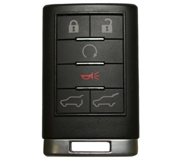 2007 - 2014 Cadillac Escalade 6 Button Keyless Entry Remote w/ Remote Start - OUC60000223-1