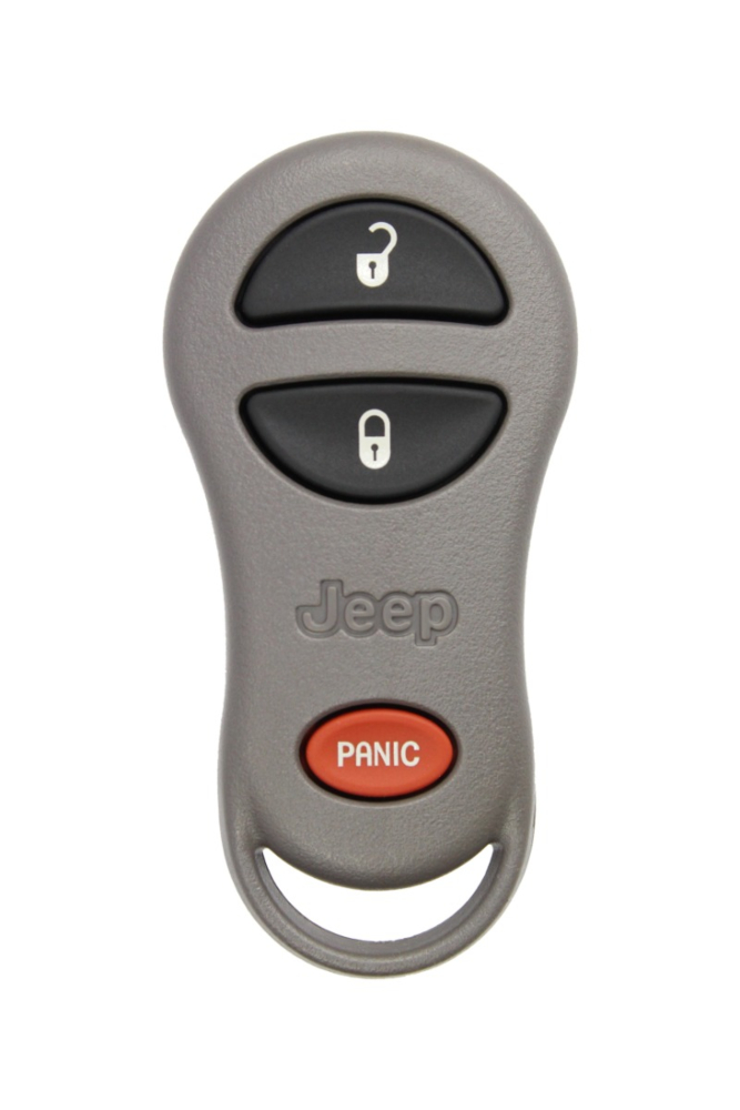 1999 - 2004 Jeep 3 Button Keyless Entry Remote Fob - 56036859/56036860 - GQ43VT9T-4
