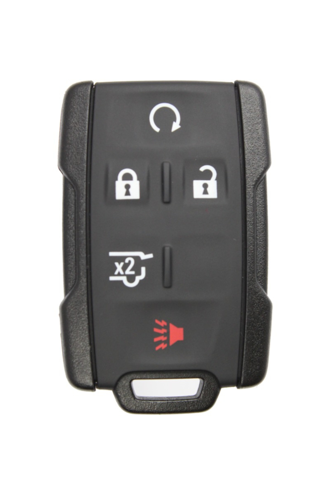 2015 - 2020 GM 5 Button Keyless Entry Remote Fob - Black Siding - M3N32337100-1