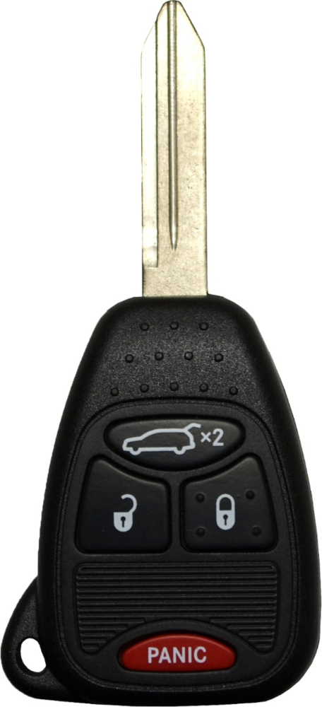 2005 - 2014 NEW Replacement Chrysler, Dodge, Jeep 4 Button Remote Head Key - OHT692427AA/OHT692713AA-1