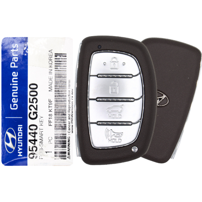 *NEW OEM* 2020 - 2021 Hyundai Ioniq 4 Button Smart Remote w/ Hatch - Emergency Key Included - TQ8-FOB-4F11-1