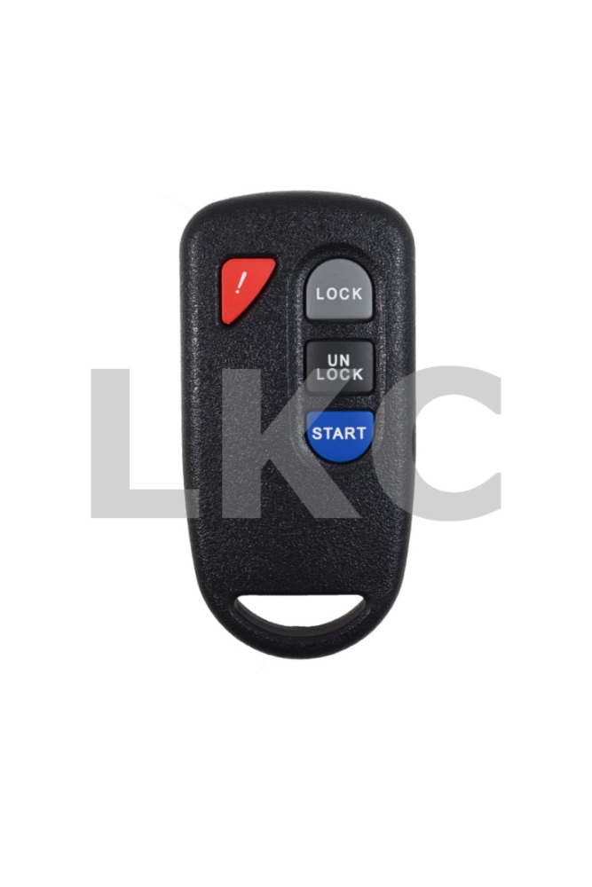 2000 - 2008 Dealer Installed Mazda 4 Button Keyless Entry Remote Fob - GOH-PCGEN2-1