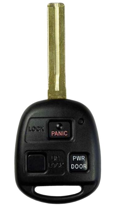 2004 - 2009 OEM Lexus 3 Button Remote Head Key - Short Blade - HYQ12BBT-1