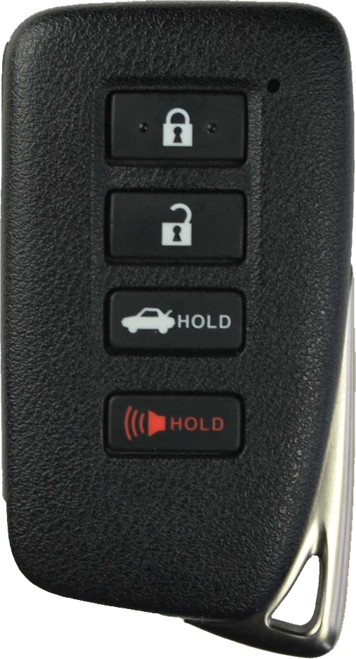 2014 - 2020 Lexus 4 Button Smart Remote w/ Trunk - Emergency key included - HYQ14FBA (A/G Board)-2