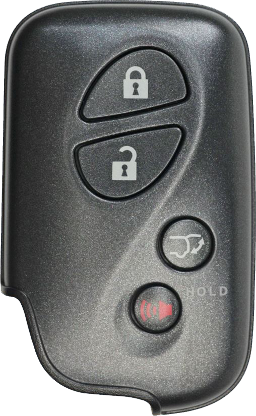2008 - 2016 Lexus 4 Button Smart Key w/ Hatch - Emergency Key Included - E Board - HYQ14AAB -2
