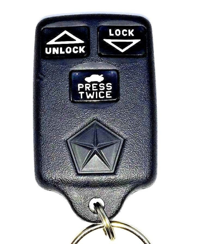 1994 - 1995 Chrysler Concorde OEM 3 Button Keyless Entry Remote, FCC ID GQ43VT5T-1