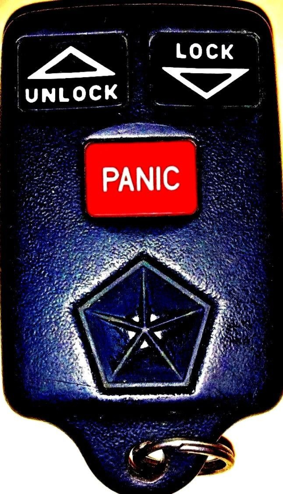 1994-1999 Chrysler/Dodge/Jeep/Plymouth OEM 3 Button Keyless Entry Remote-GQ43VT7-2