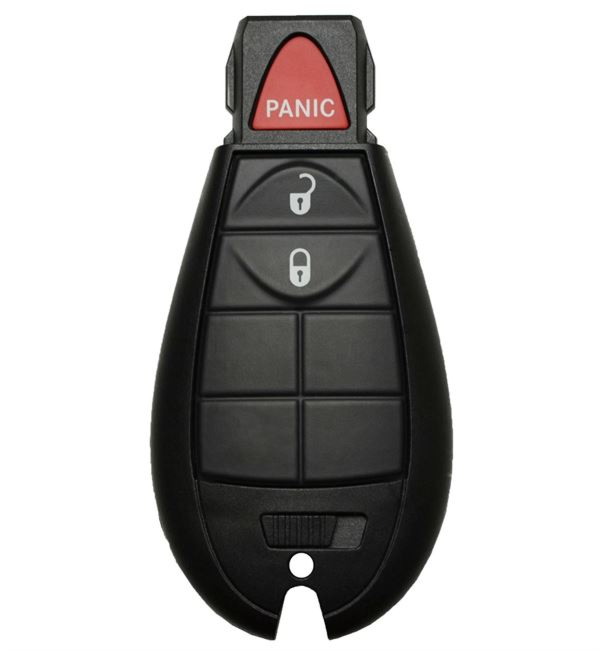 2009 - 2012 Dodge RAM 3 Button Non-Prox Fobik - Emergency key included - IYZ-C01C-1