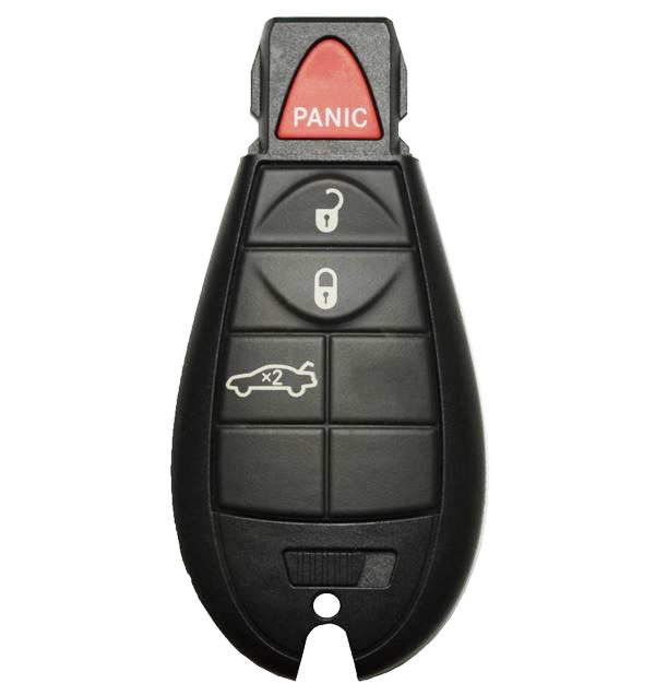2008 - 2011 Chrysler 300 4 Button Non-Prox Fobik Remote - Emergency key included - IYZ-C01C-1
