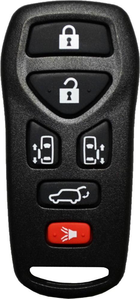 2004 - 2010 Nissan Quest 6 Button Keyless Entry Remote Fob w/ Power Slide doors - KBRASTU51-1
