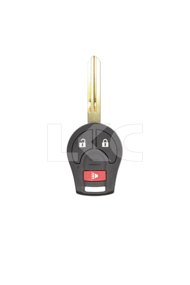2008 - 2017 Nissan 3 Button Remote Head Key - CWTWB1U751-1