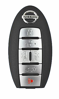 2011 - 2017 Nissan Quest 6 Button Smart Remote -  Emergency key included - CWTWB1U789-1