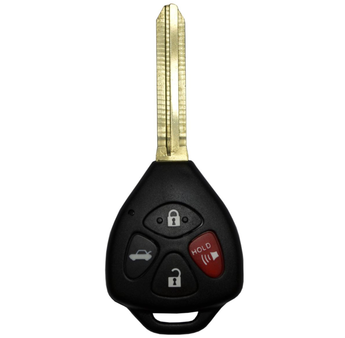 2013 - 2019 Subaru BRZ 4 Button Remote Head Key - G Chip - HYQ12BDC/HYQ12BBY-1
