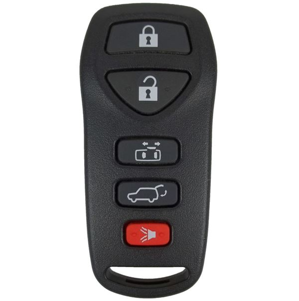 2004 - 2010 Nissan Quest 5 Button Keyless Entry Remote Fob - KBRASTU51 -1