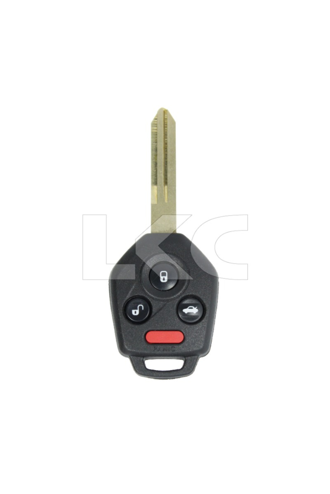 2008 - 2010 Subaru 4 Button Remote Head Key - 4D62 Chip - CWTWBU766-1