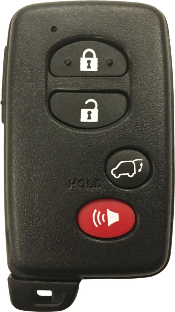 2007 - 2013 Toyota Highlander 4 Button Smart Key w/ Liftgate - Emergency key included - # Board - HYQ14AAB-2