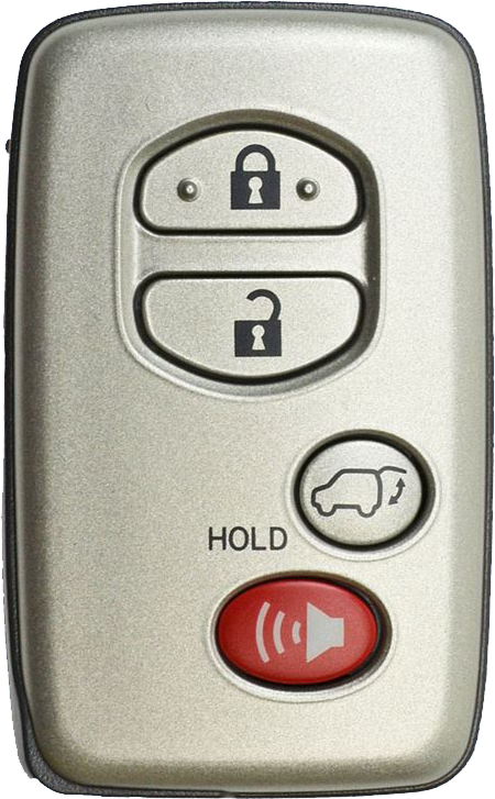 2009 - 2016 Toyota Venza 4 Button Smart Key w/ Hatch - Emergency key included - GNE board - HYQ14ACX-3