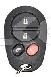 2004 - 2017 NEW Replacement Toyota Sienna 4 Button Keyless Entry Remote w/ Slide Door - GQ43VT20T-3