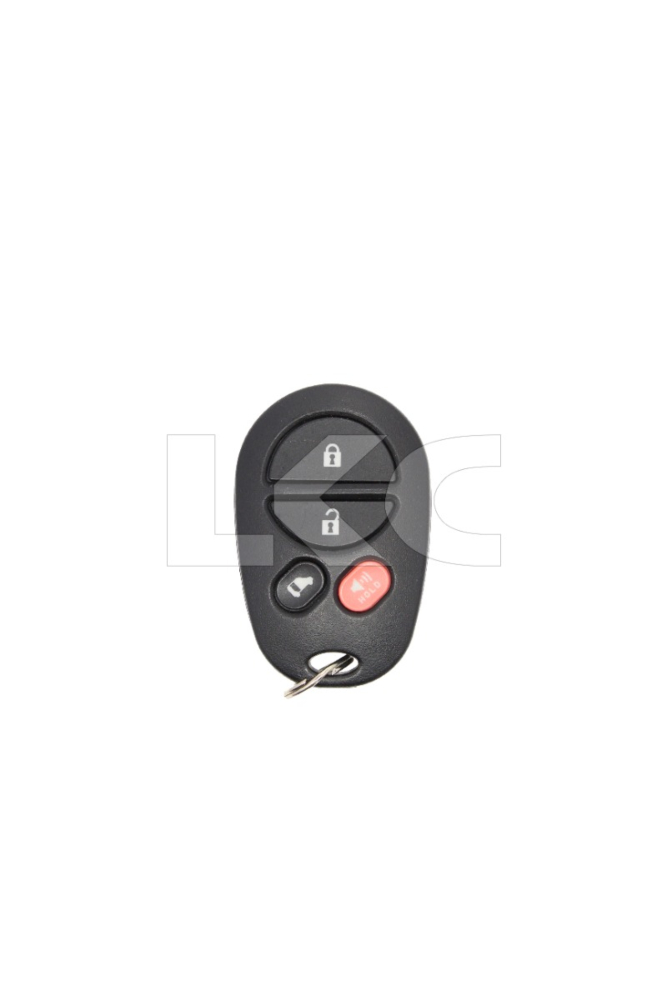 2004 - 2017 OEM Toyota Sienna 4 Button Keyless Entry Remote w/ Slide Door - GQ43VT20T-1