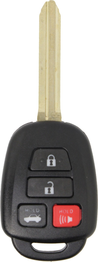 2014 - 2018 OEM Toyota 4 Button Remote Head Key - HYQ12BEL/HYQ12BDM - H Blade-1
