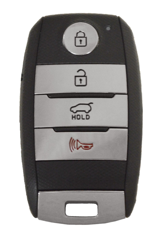 2014 - 2016 Kia Sportage 4 Button Smart Remote w/ Hatch - Emergency key included - SY5XMFNA433-1