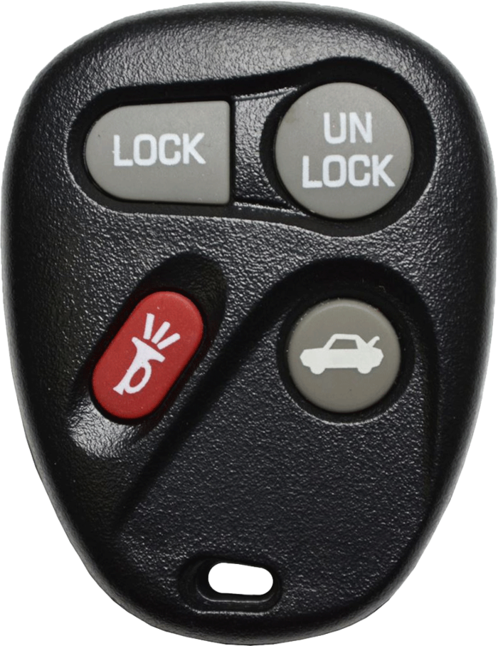 2004 - 2006 Replacement GMC Envoy XUV 4 Button Remote w/ Rear Glass (See details in description) - MYT3X6898B-1