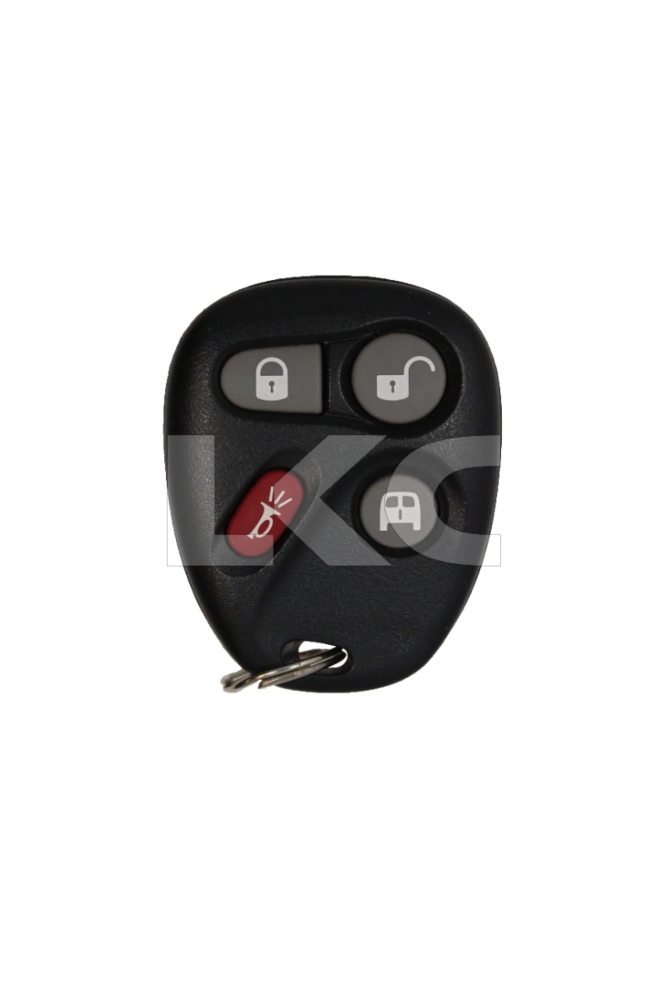 2003 - 2007 GM (Van) 4 Button Keyless Entry Remote w/ Rear Doors - KOBLEAR1XT-1