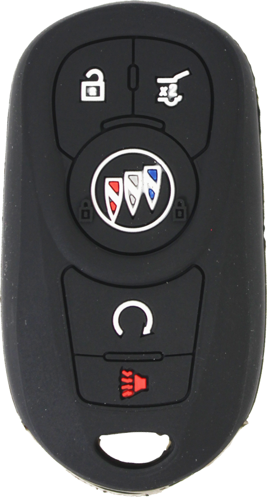 Buick 5 Button Silicone Cover w/ Hatch-1
