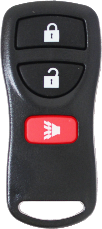 *NEW SHELL & PAD ONLY* Nissan & Infiniti 3 Button Keyless Entry Remote Casing - CWTWB1U733, CWTWB1U821, CWTWB1U415-4