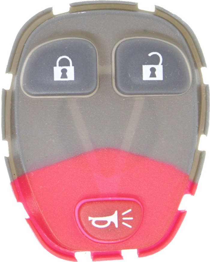 *PAD ONLY* GM 3 Button Keyless Entry Remote Pad - KOBGT04A-2