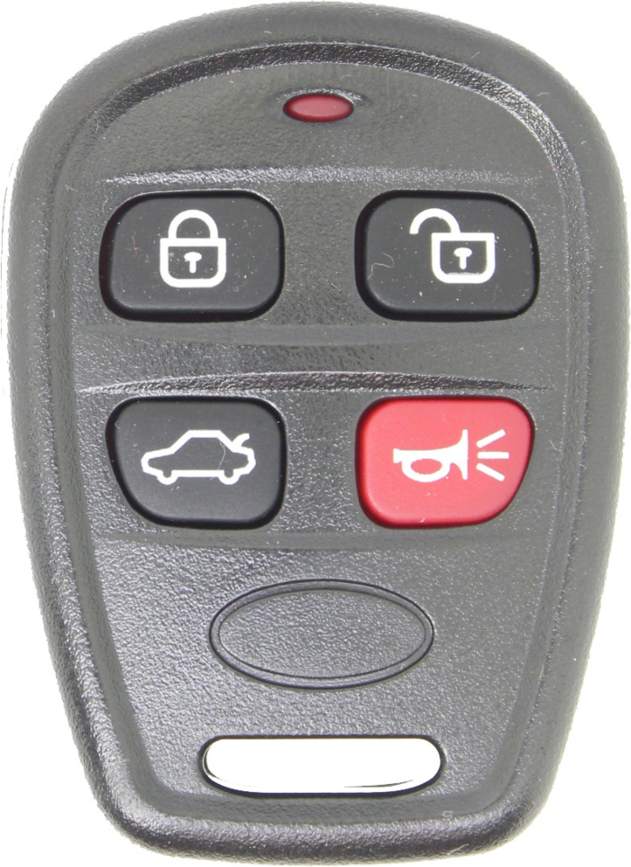 *SHELL & PAD ONLY* Kia 4 Button Keyless Entry Remote Fob Casing w/ Trunk - OSLOKA-630T/PLNBONTEC-T011/SY55WY8412-6
