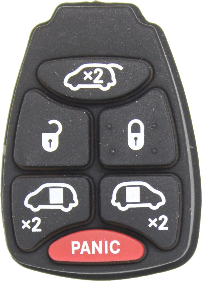 *PAD ONLY* Chrysler & Dodge 6 Button Remote Head Key Pad w/ Duel Power Sliding Doors - M3N5WY72XX-2