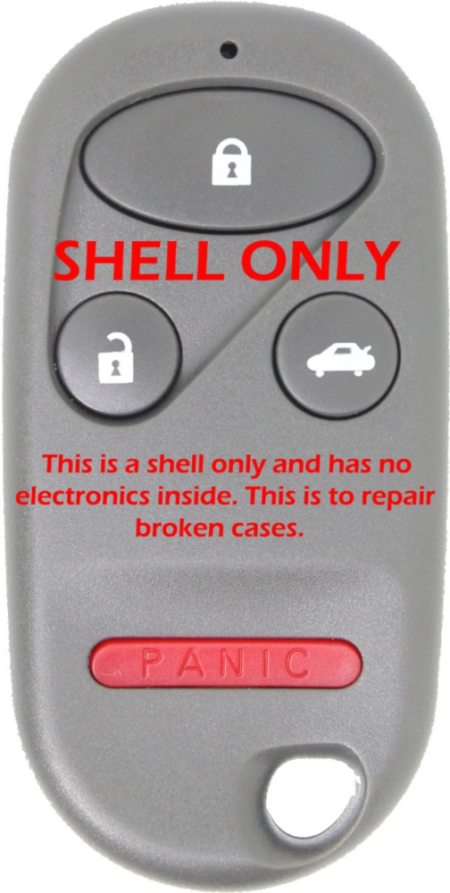 *SHELL & PAD ONLY* Honda 4 Button Keyless Entry Remote Casing w/ Trunk - OUCG8D-344H-A, E4EG8DJ, G8D-452H-A-1