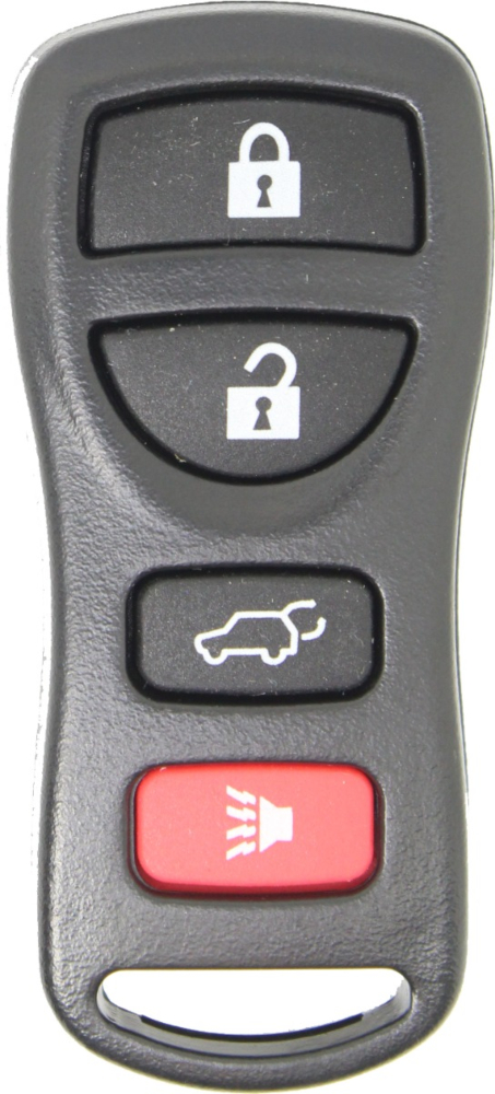 *SHELL & PAD ONLY* Nissan 4 Button Keyless Entry Remote Fob Casing w/ Hatch - CWTWB1U821, CWTWB1U758, CWTWB1U429-3