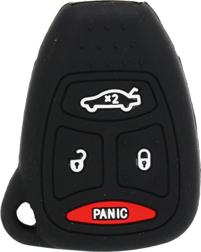 *PROTECT YOUR REMOTE* Chrysler, Dodge, Jeep 4 Button Remote Key Silicone Cover-2